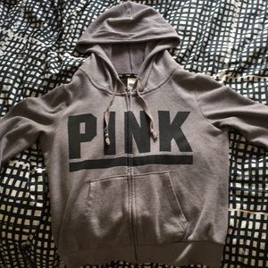 PINK zip sweatshirt